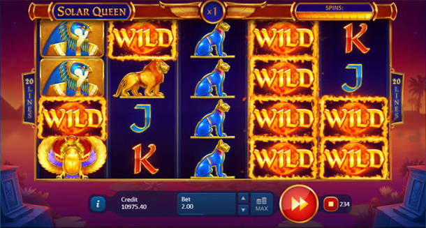 Solar Queen Playson Mostbet