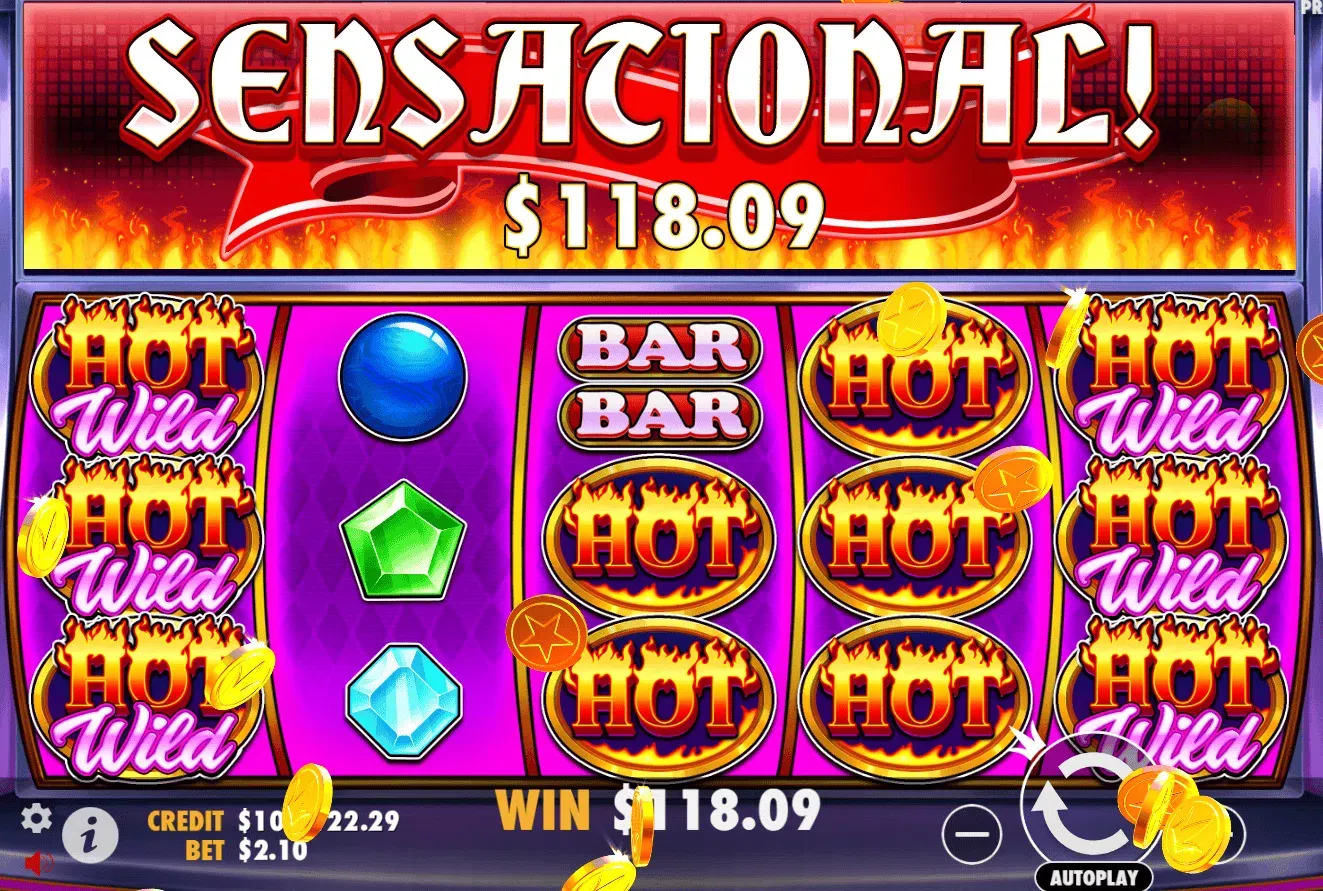 Joker's Jewels Hot gameplay &mdash; jester con multiplicador activo